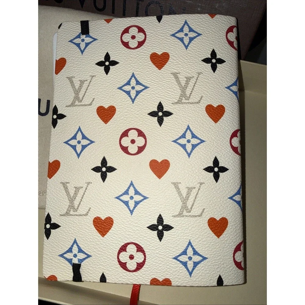 Louis Vuitton Monogram Game On Cahier Clemence Notebook New With Box & Dust Bag